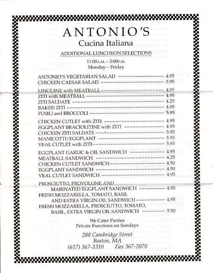 /45/Antonios-Cucina-Italiana-Boston-MA - Boston, MA