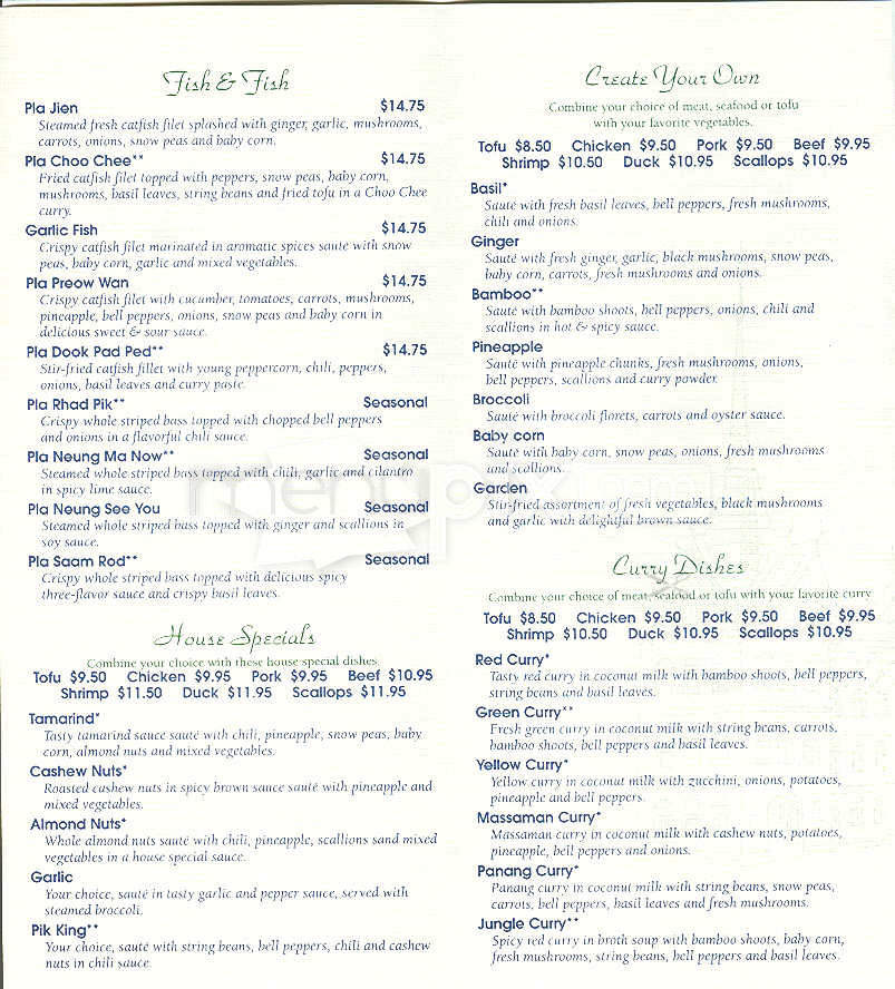 Bangkok City - Boston, MA menu_pic