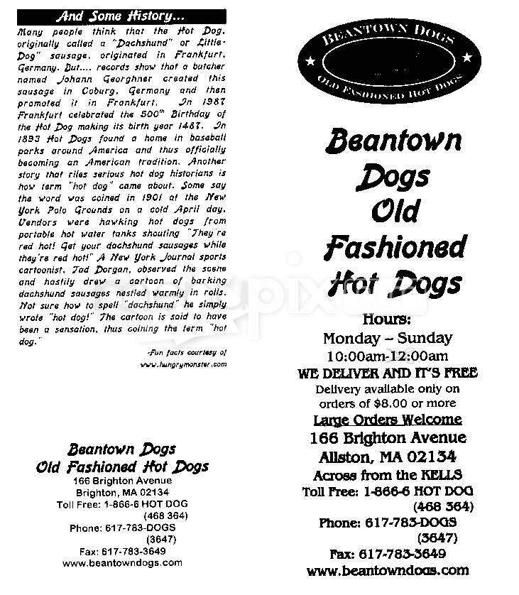 /1184/Beantown-Dogs-Boston-MA - Allston, MA