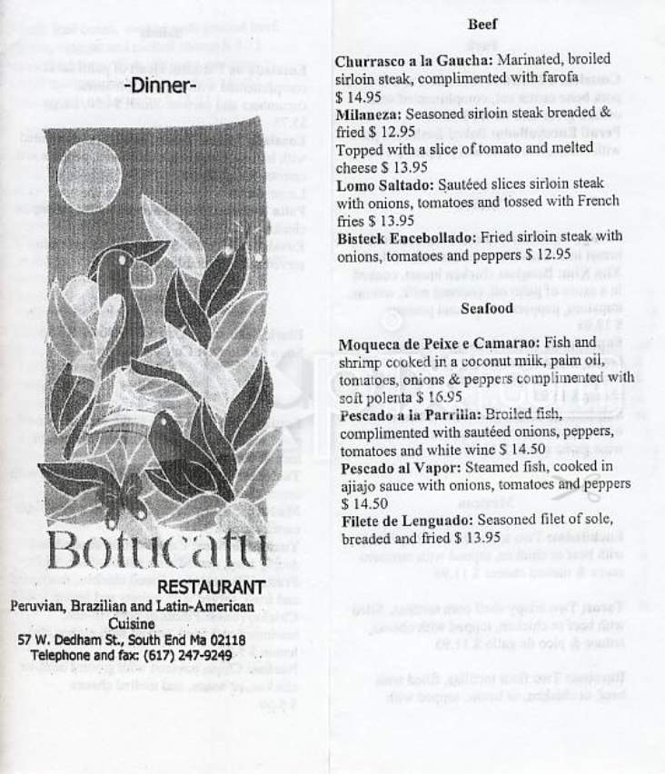 Botucatu - Boston, MA menu_pic