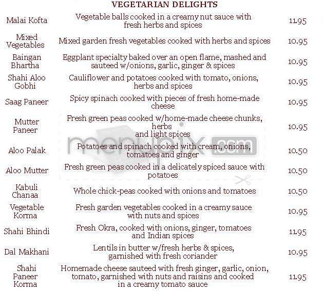 Bukhara Restaurant - Jamaica Plain, MA menu_pic