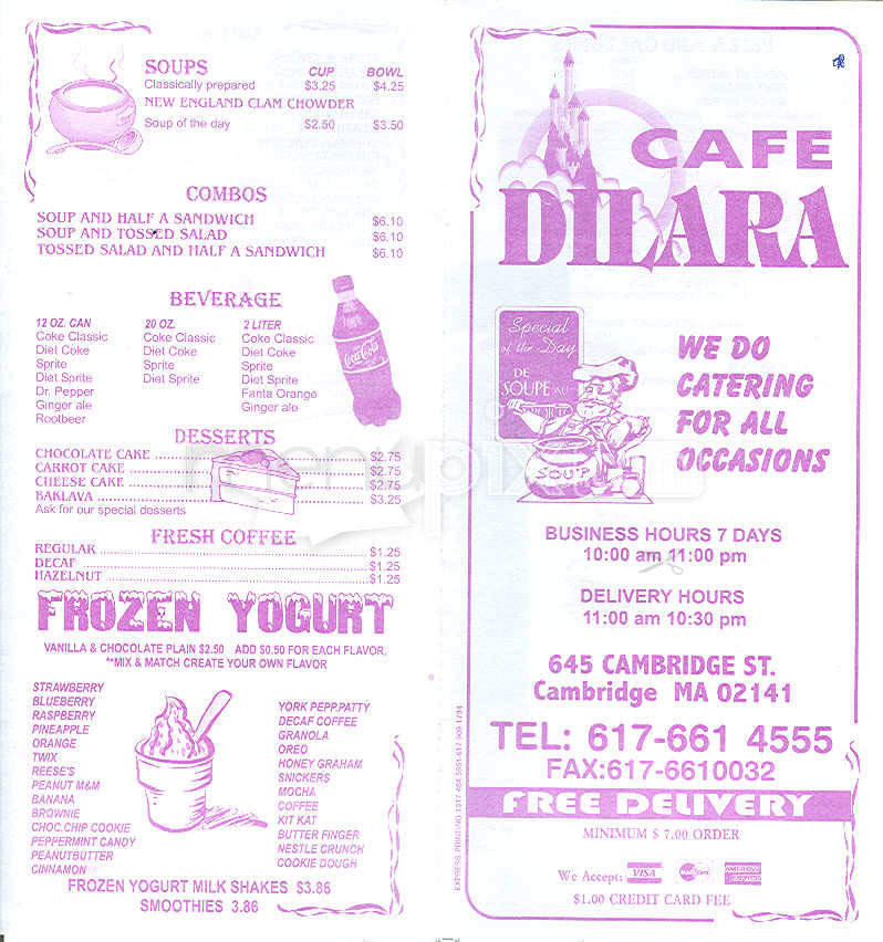 /216/Cafe-Dilara-Cambridge-MA - Cambridge, MA