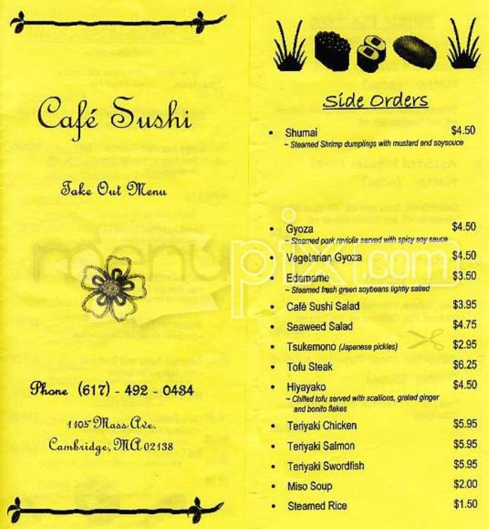 /224/Cafe-Sushi-Cambridge-MA - Cambridge, MA