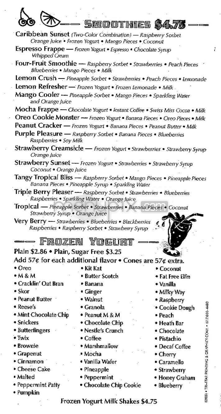 Cafe Golden Horn - Boston, MA menu_pic
