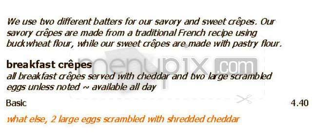 Cafenation - Brighton, MA menu_pic