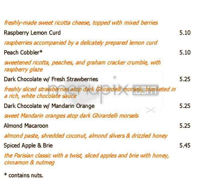 Cafenation - Brighton, MA menu_pic