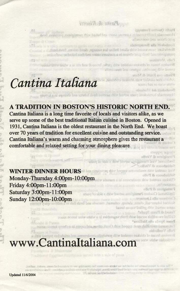 /241/Cantina-Italiana-Boston-MA - Boston, MA