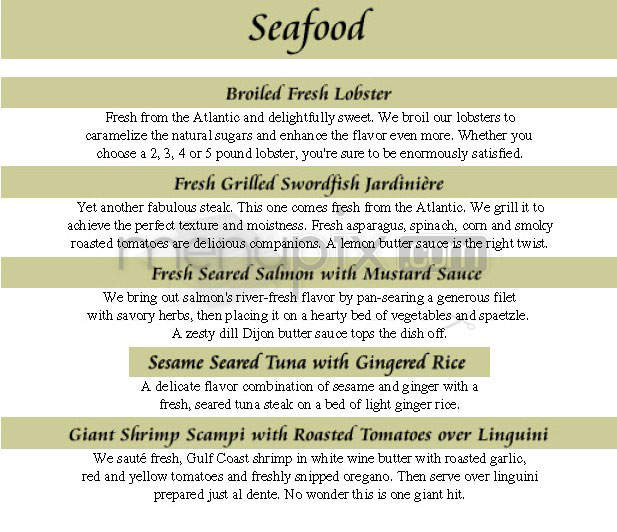 The Capital Grille - Chestnut Hill, MA menu_pic