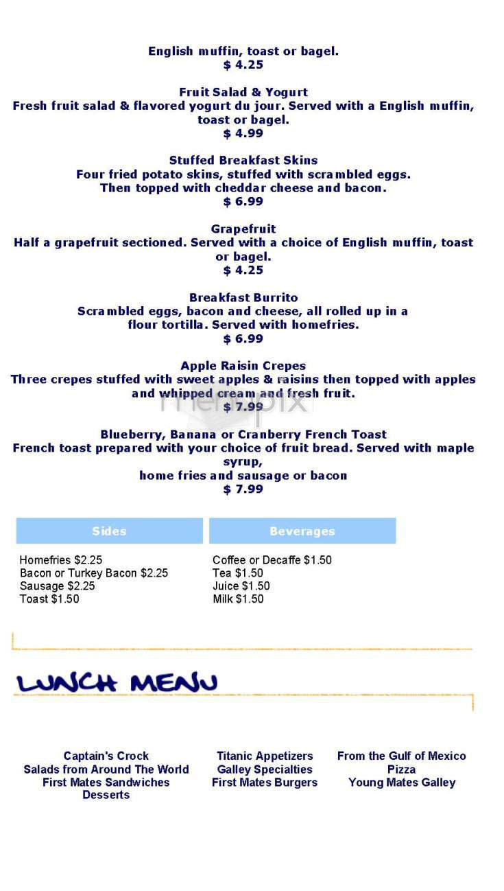 Captain Fishbones - Allston, MA menu_pic
