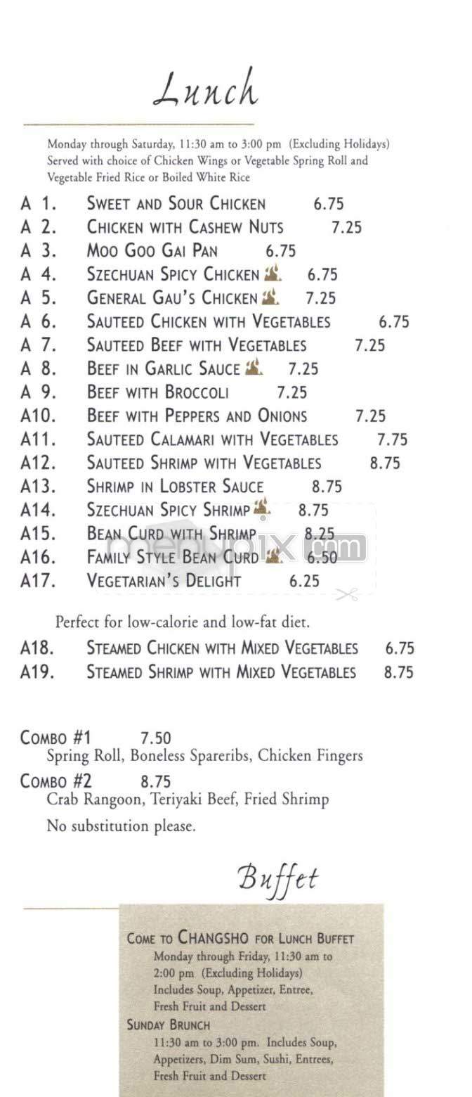 Changsho - Cambridge, MA menu_pic