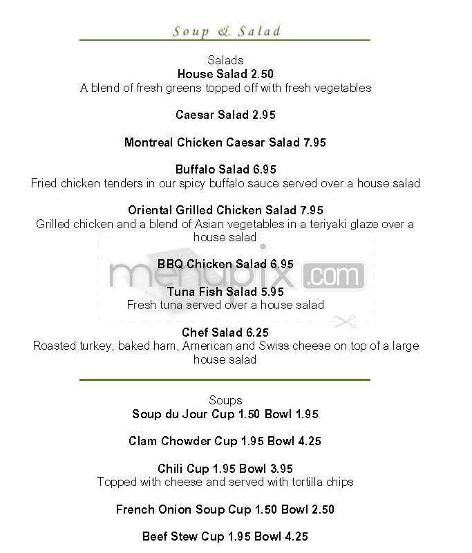 Corrib Pub - Brighton, MA menu_pic