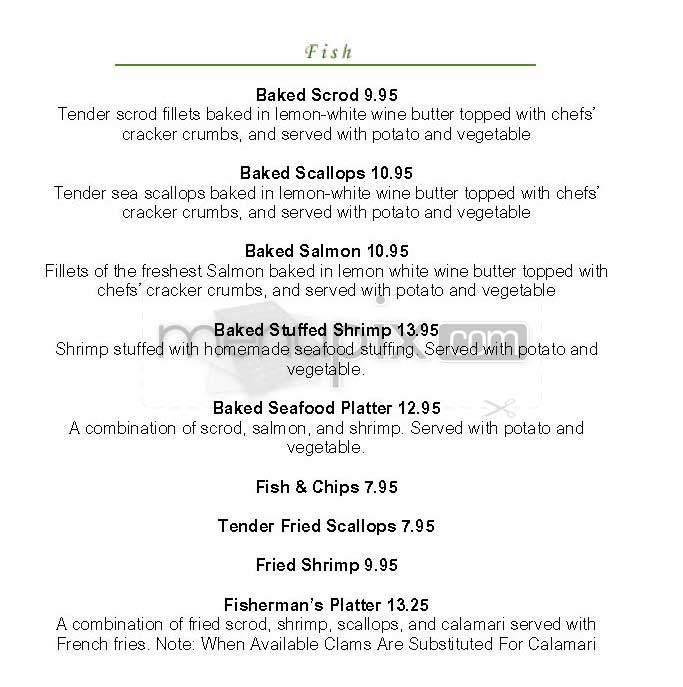 Corrib Pub - Brighton, MA menu_pic