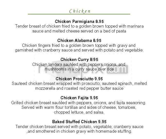 Corrib Pub - Brighton, MA menu_pic
