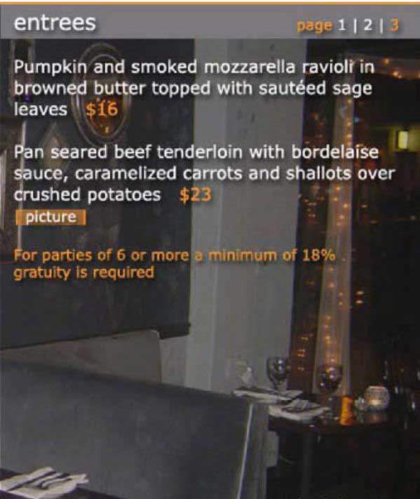 Dalias Bistro and Wine Bar - Brookline, MA menu_pic