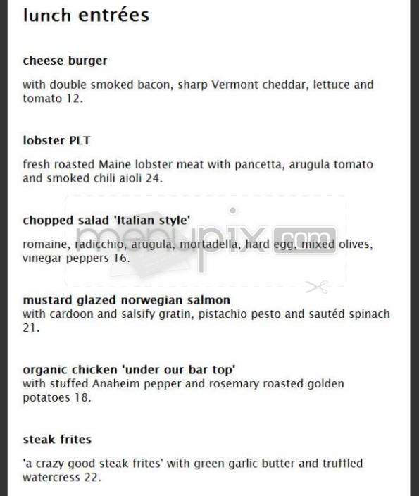 Dante - Cambridge, MA menu_pic