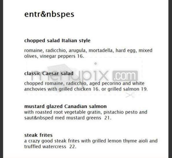 Dante - Cambridge, MA menu_pic