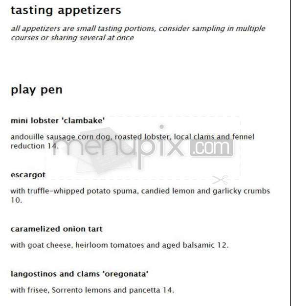 Dante - Cambridge, MA menu_pic