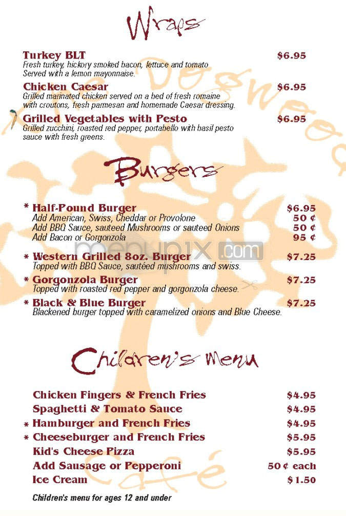 The Dogwood Cafe - Jamaica Plain, MA menu_pic