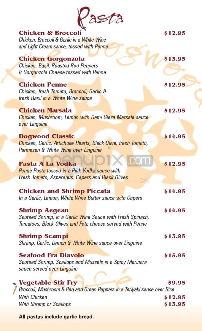 The Dogwood Cafe - Jamaica Plain, MA menu_pic