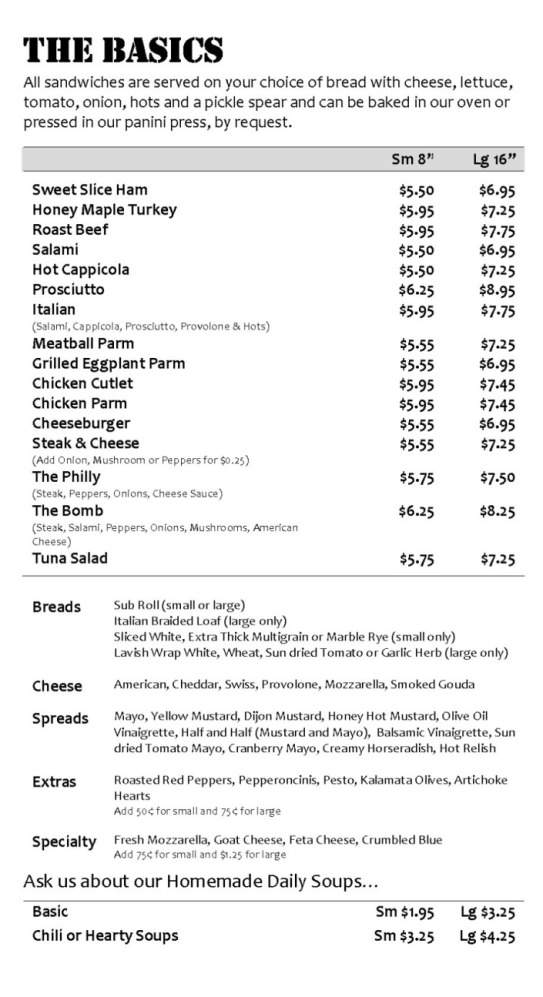 Dough Pizza - East Boston, MA menu_pic