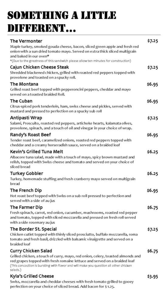 Dough Pizza - East Boston, MA menu_pic