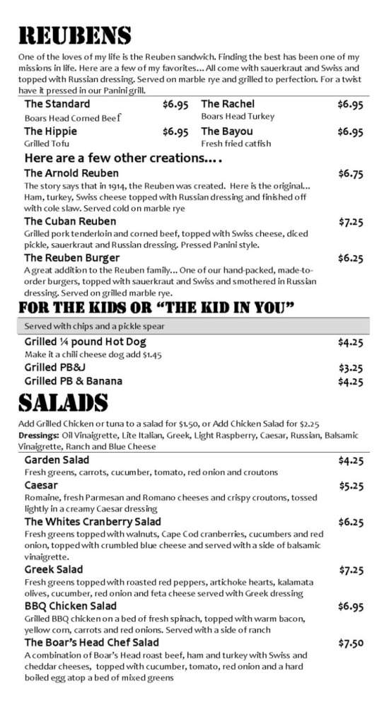 Dough Pizza - East Boston, MA menu_pic
