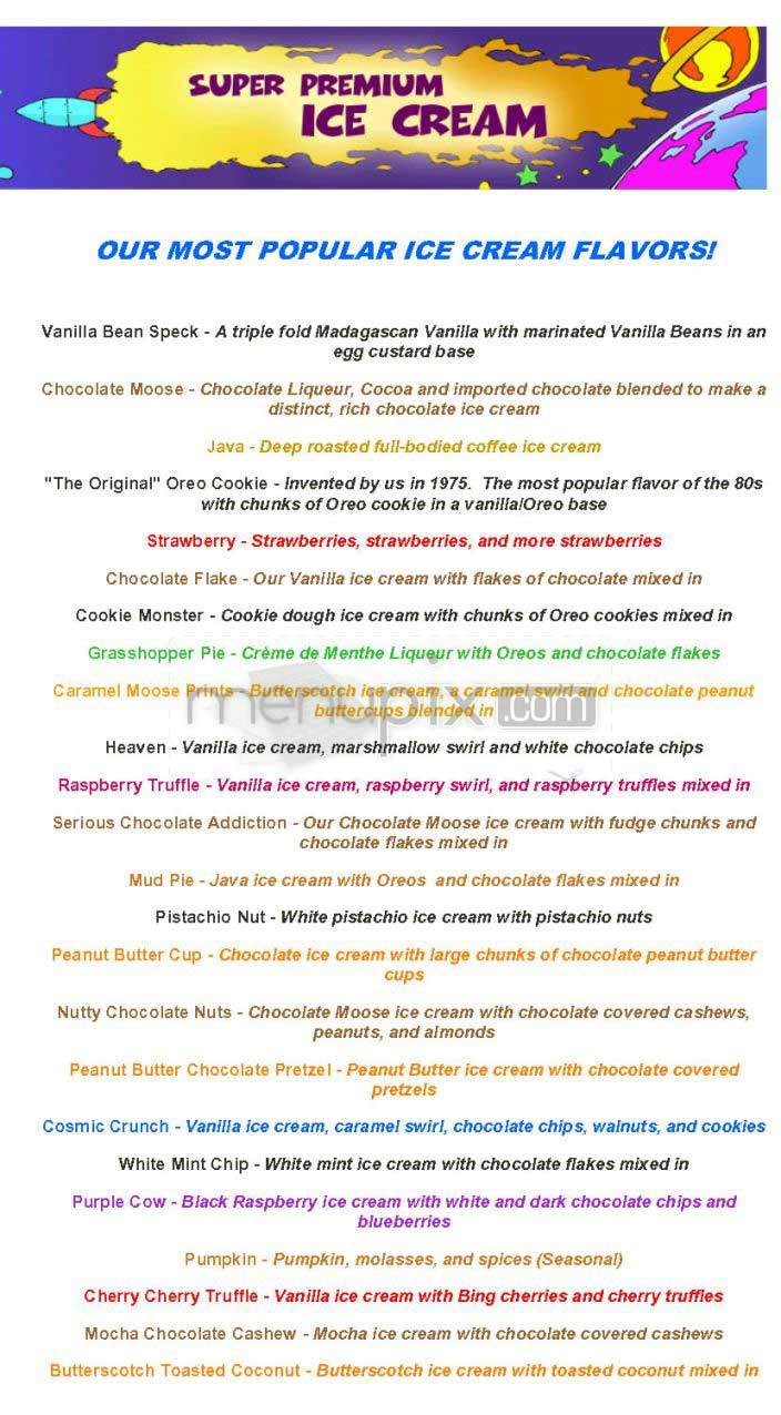 Emack & Bolio's - Brookline, MA menu_pic