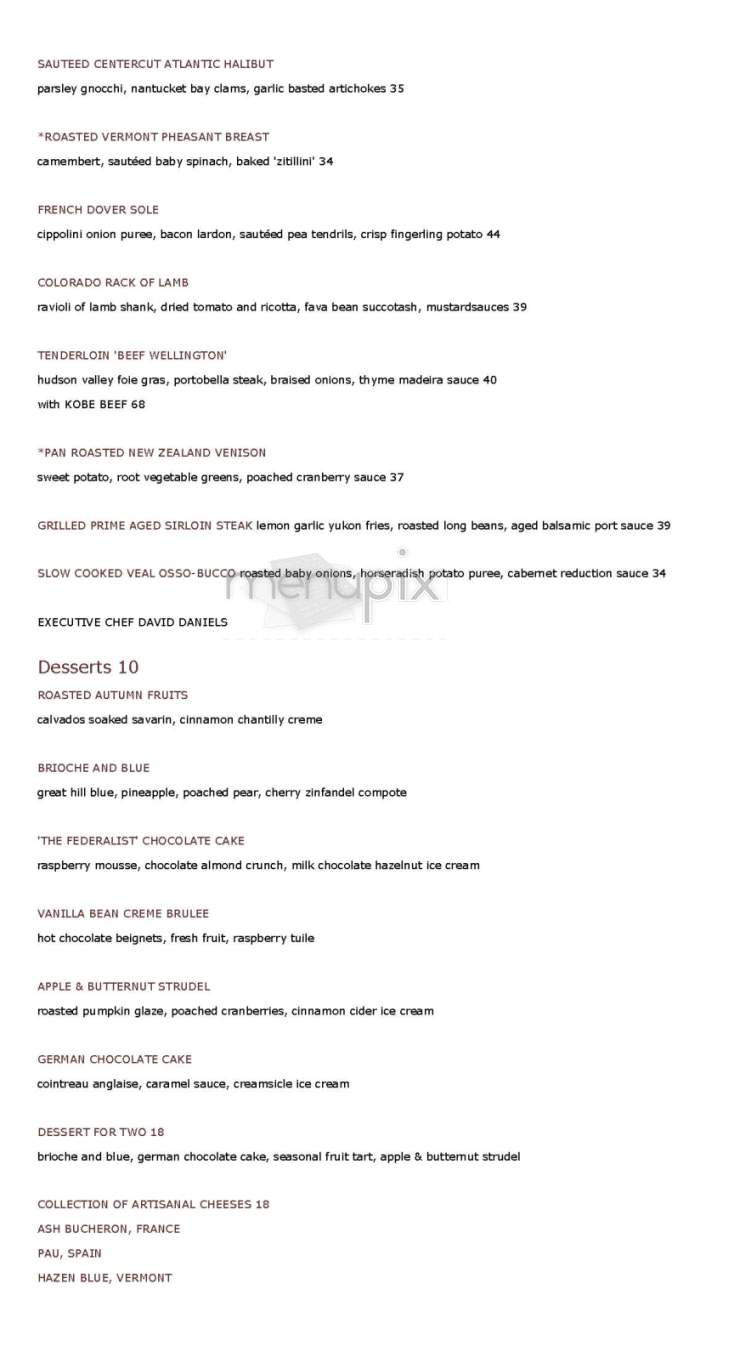 Mooo - Boston, MA menu_pic