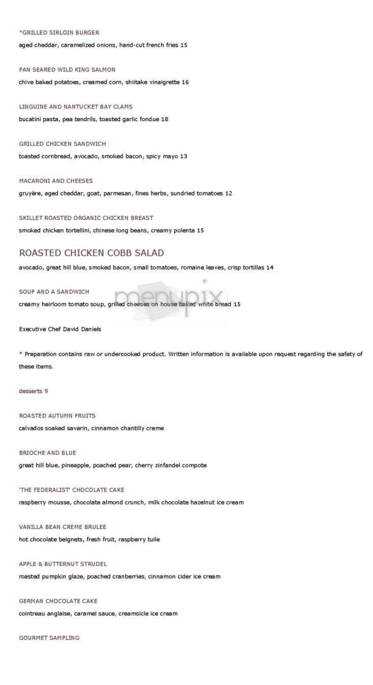 Mooo - Boston, MA menu_pic