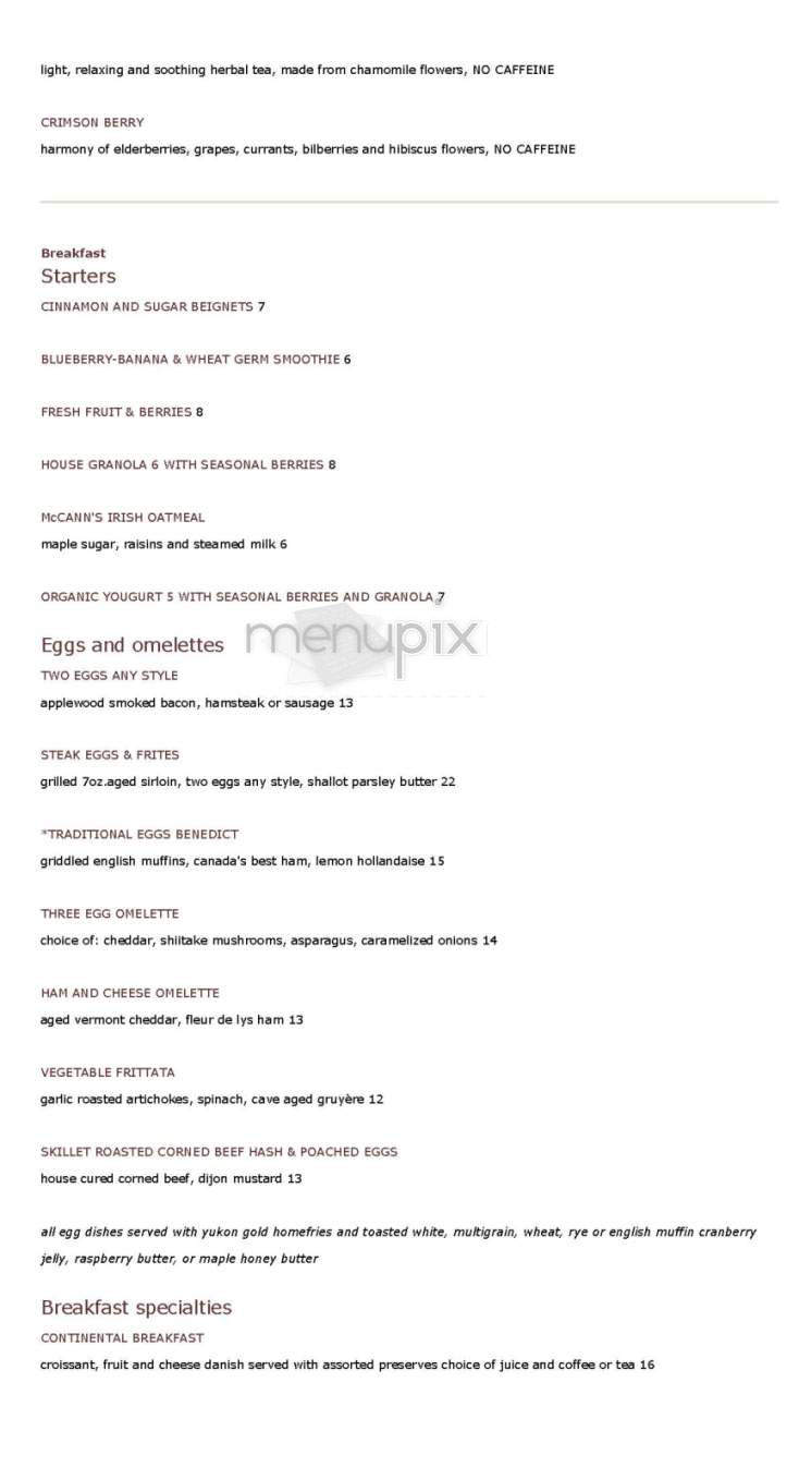 Mooo - Boston, MA menu_pic