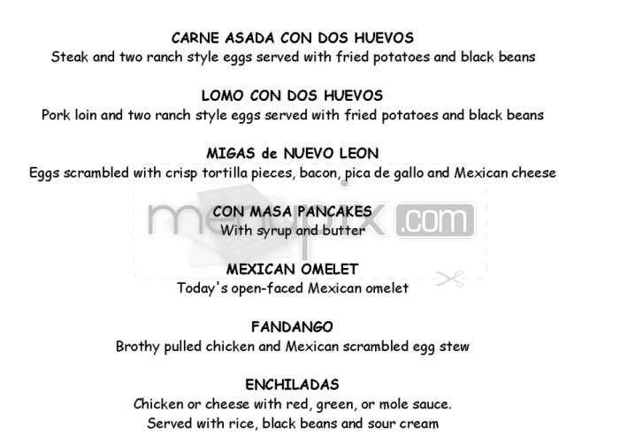 Forest Cafe - Cambridge, MA menu_pic