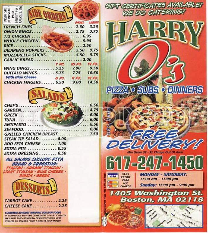 /499/Harry-Os-Pizza-Boston-MA - Boston, MA