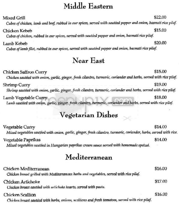 Jasmine Bistro - Brighton, MA menu_pic