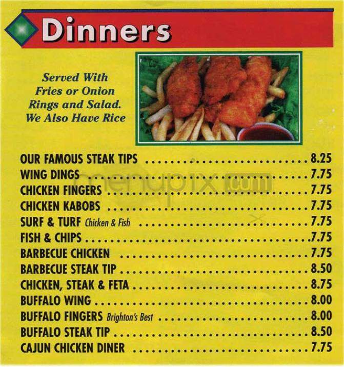 Little Pizza King - Brighton, MA menu_pic