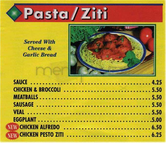 Little Pizza King - Brighton, MA menu_pic