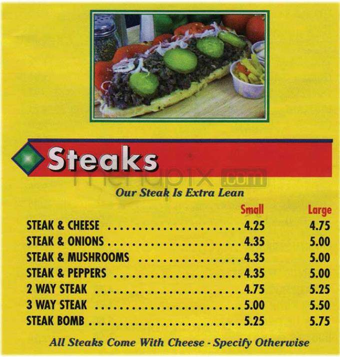 Little Pizza King - Brighton, MA menu_pic