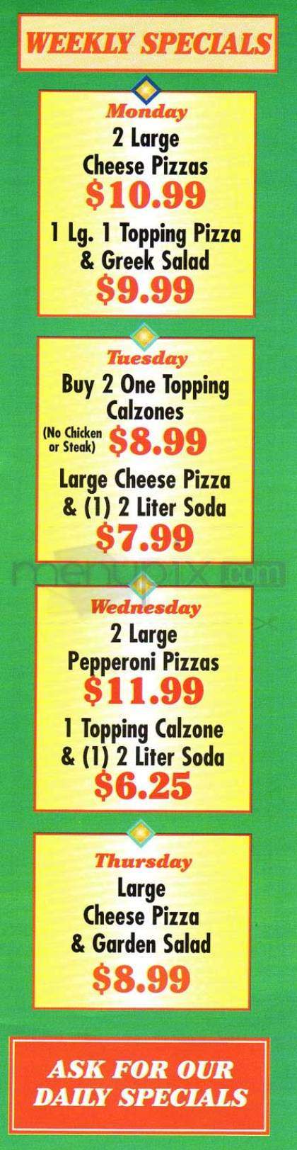 Little Pizza King - Brighton, MA menu_pic