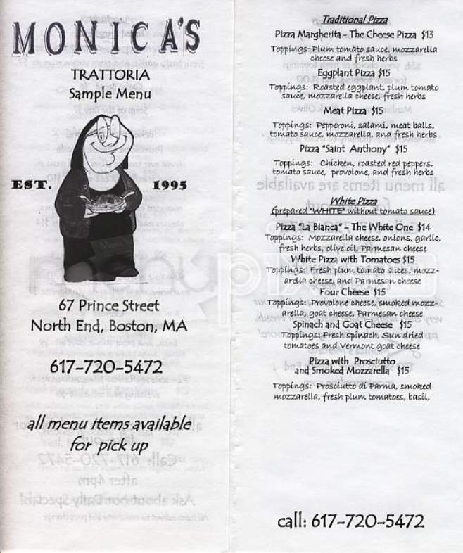 /685/Monicas-Trattoria-Boston-MA - Boston, MA