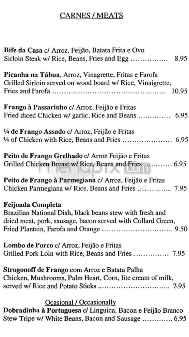 Muqueca - Cambridge, MA menu_pic