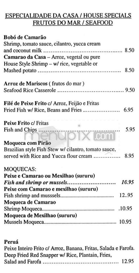 Muqueca - Cambridge, MA menu_pic