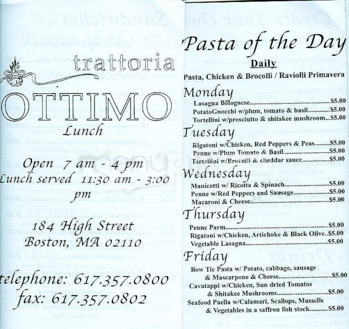 /1120/Trattoria-Ottimo-Boston-MA - Boston, MA