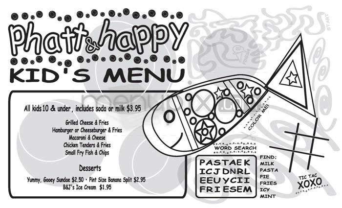 Phatt Boys - Cambridge, MA menu_pic