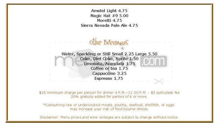 Piattini - Boston, MA menu_pic