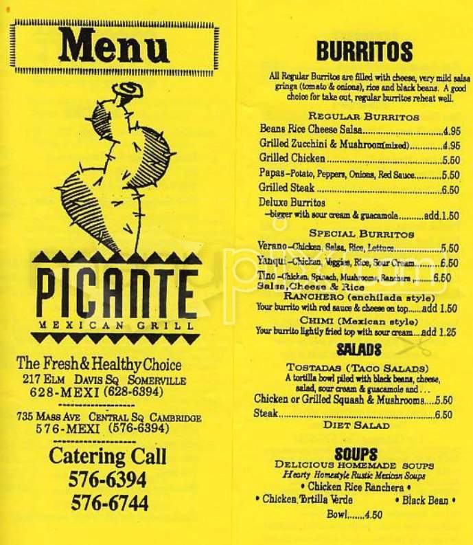 /783/Picante-Mexican-Grill-II-Cambridge-MA - Cambridge, MA