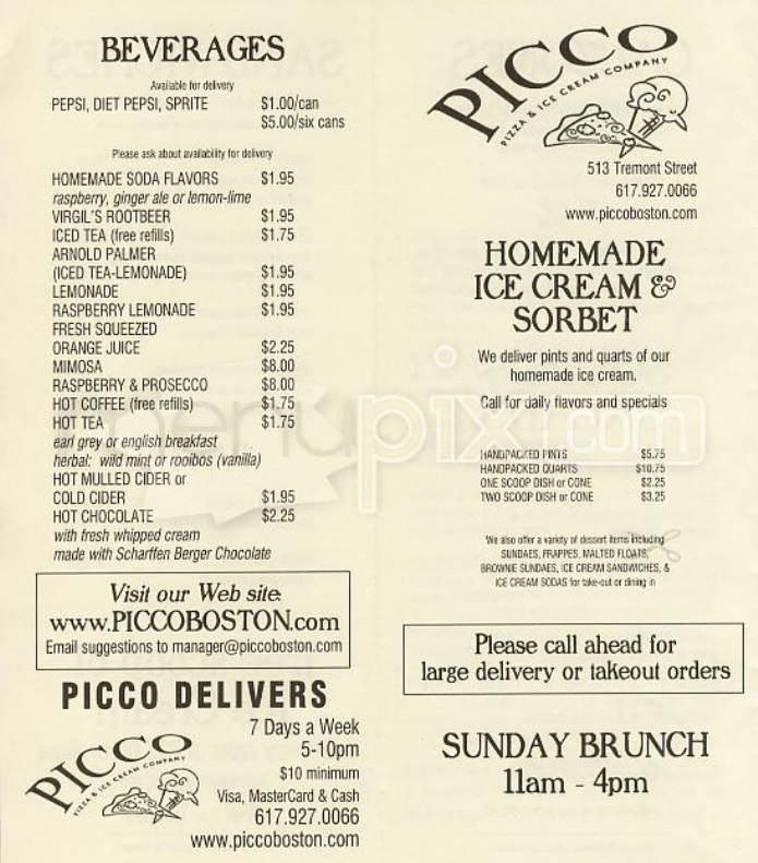 /1246/Picco-Pizza-and-Ice-Cream-Boston-MA - Boston, MA