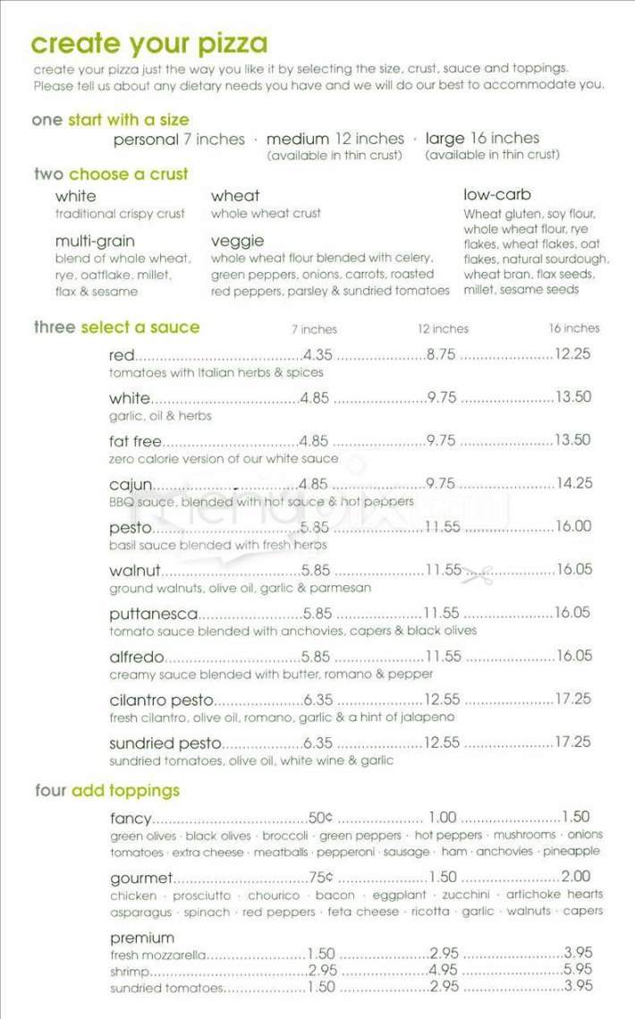 Pizza Pie-er - Boston, MA menu_pic
