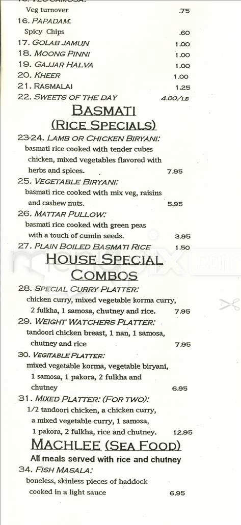 Punjabi Dhaba - Kingman, AZ menu_pic