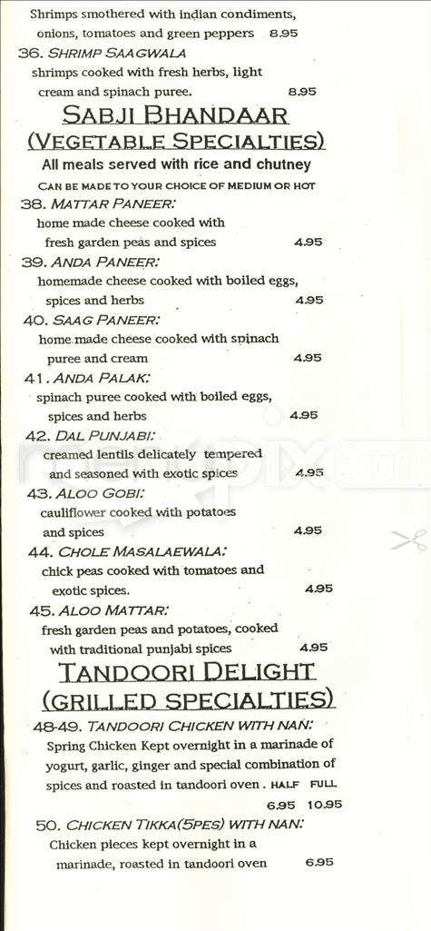 Punjabi Dhaba - Kingman, AZ menu_pic
