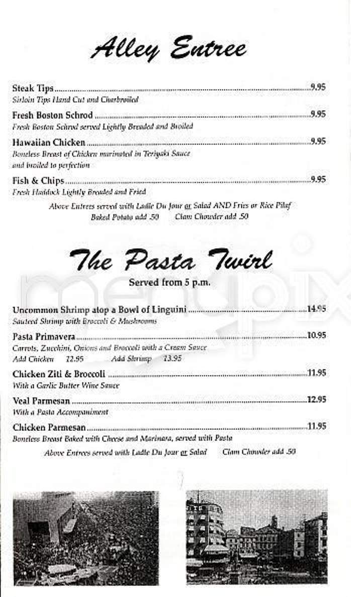 Remington's of Boston - Boston, MA menu_pic