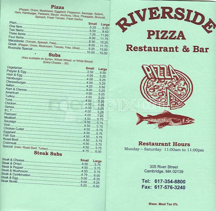 /867/Riverside-Pizza-Cambridge-MA - Cambridge, MA